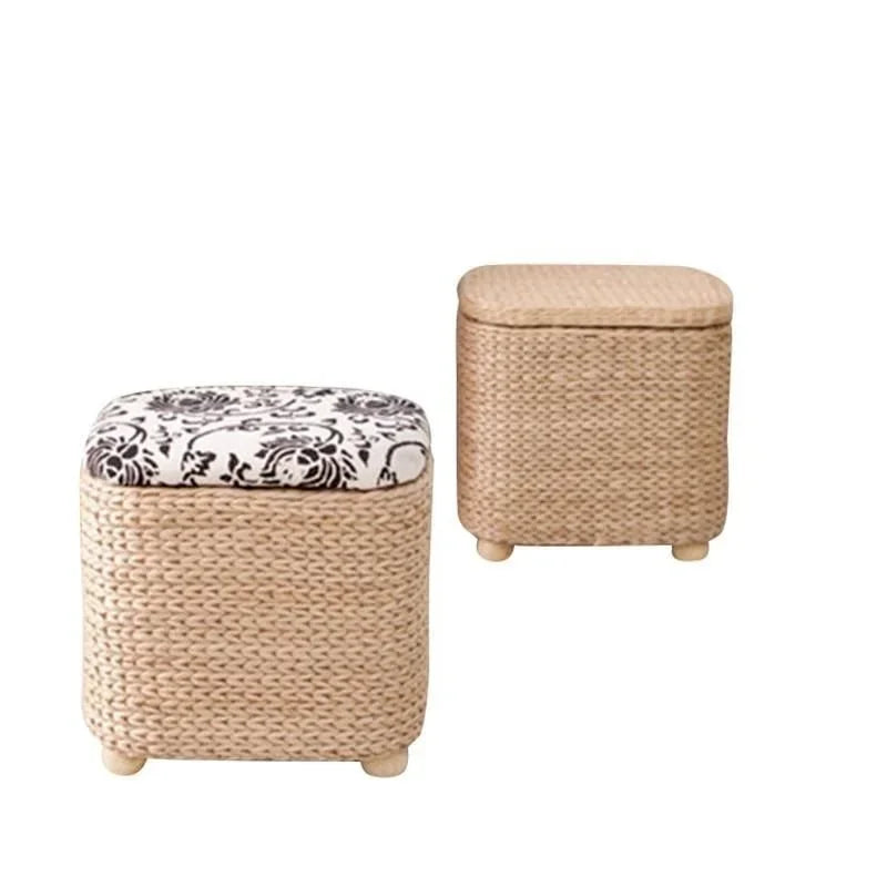 Felinesol – Rattanowy Taboret do Przechowywania