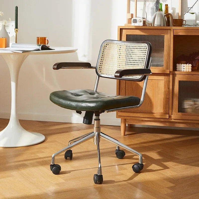 Felinesol – Krzesło Rattanowe: Ergonomiczne, Gamingowe