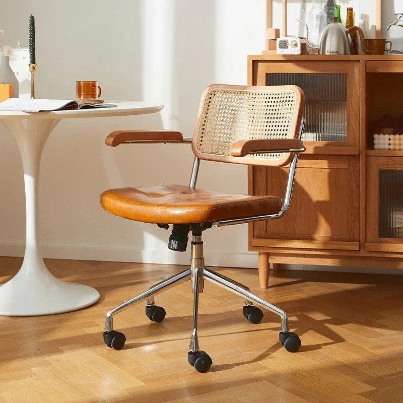 Felinesol – Krzesło Rattanowe: Ergonomiczne, Gamingowe