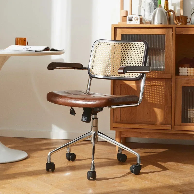 Felinesol – Krzesło Rattanowe: Ergonomiczne, Gamingowe