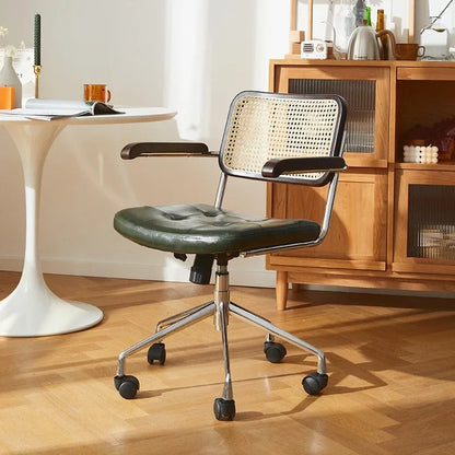 Felinesol – Krzesło Rattanowe: Ergonomiczne, Gamingowe