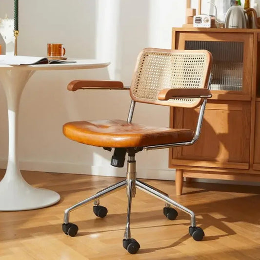 Felinesol – Krzesło Rattanowe: Ergonomiczne, Gamingowe